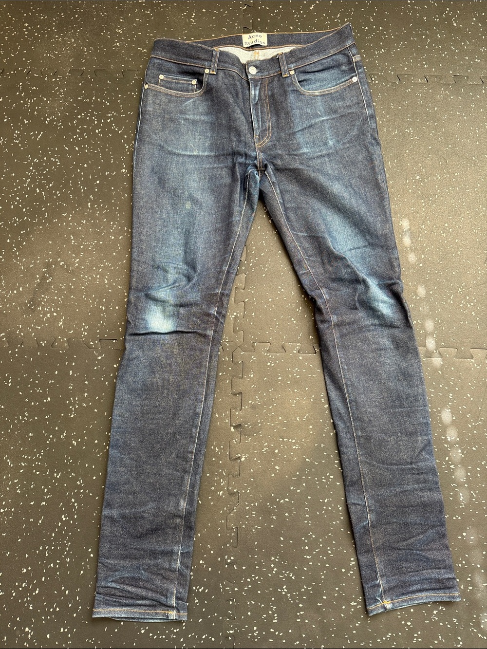Acne Skinny Jeans - Indigo Blue